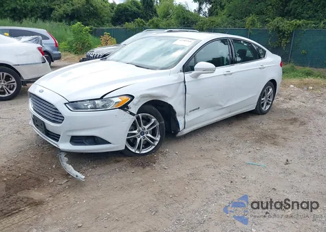 2016 Ford Fusion Hybrid Se from USA, damaged, VIN 3FA6P0LU7GR127185